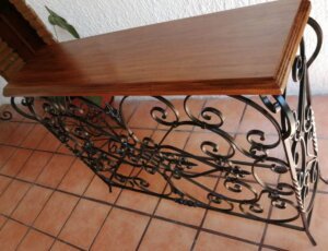 mesa de madera
