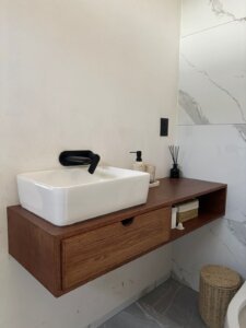 Mueble para baño moderno estilo contemporáneo