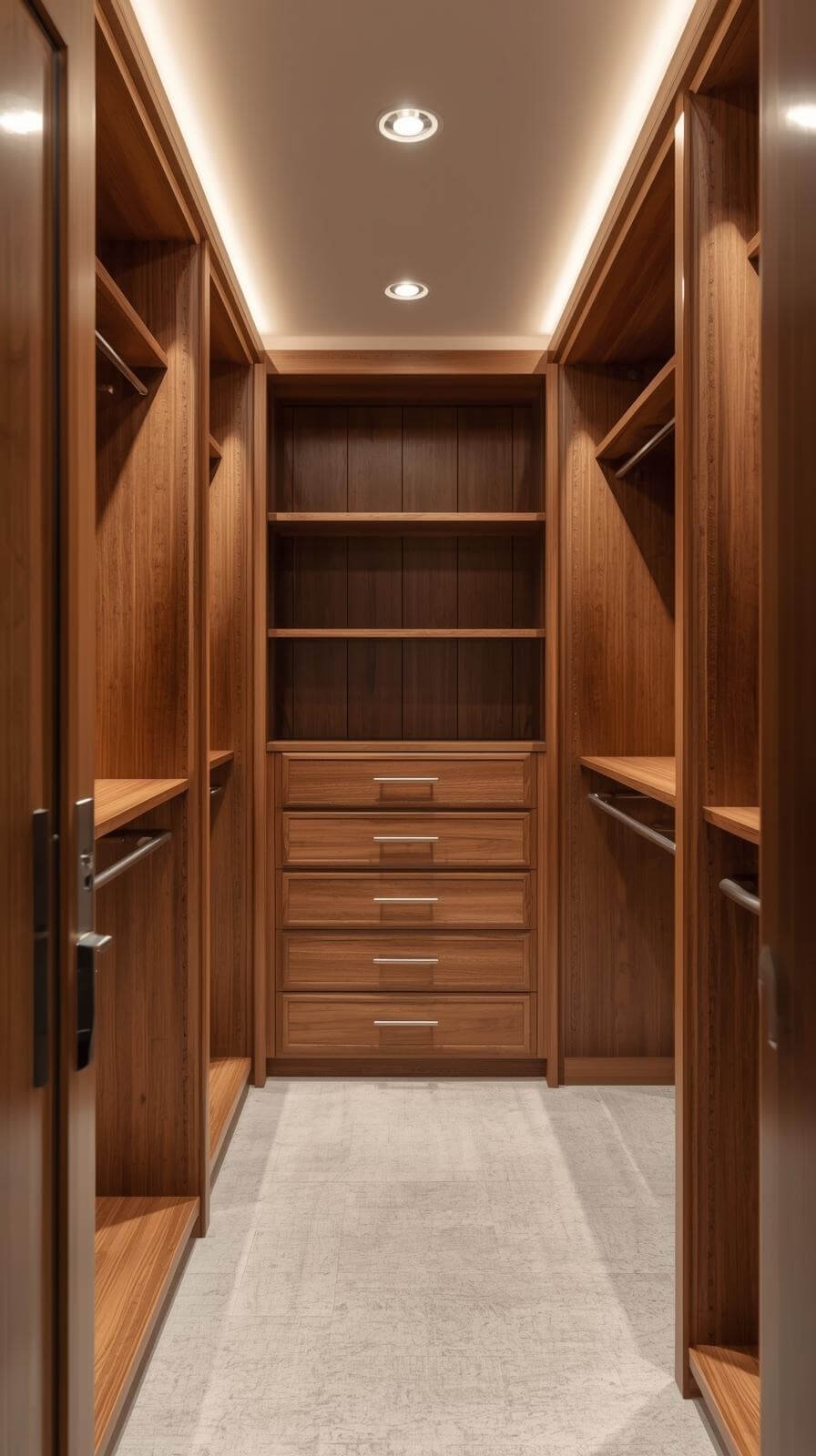closet modernos para residencias
