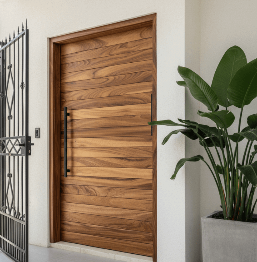 Puertas de parota en Gdl