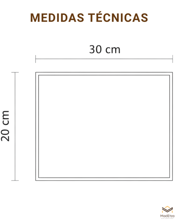 Tabla de Charcutería Personalizada de Parota y Encino 30x20 para Quesos | Madetza - Image 10