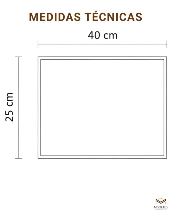 Tabla Parrillera Personalizada de Parota 40x25 para Carne Asada | Madetza - Image 10