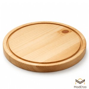 Tabla Circular para Quesos y Charcutería de Pino 20 cm | Madetza