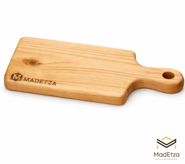 Tabla de Charcutería Personalizada de Pino 20x15 para Eventos | Madetza - Image 2