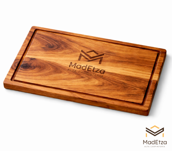 Tabla Parrillera Grande de Parota 50x30 para Asador | Madetza - Image 2