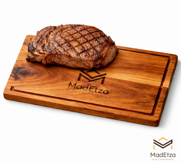 Tabla Parrillera Grande de Parota 50x30 para Asador | Madetza - Image 3