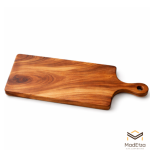 Tabla Parrillera con Mango de Parota 40x18 Personalizada | Madetza