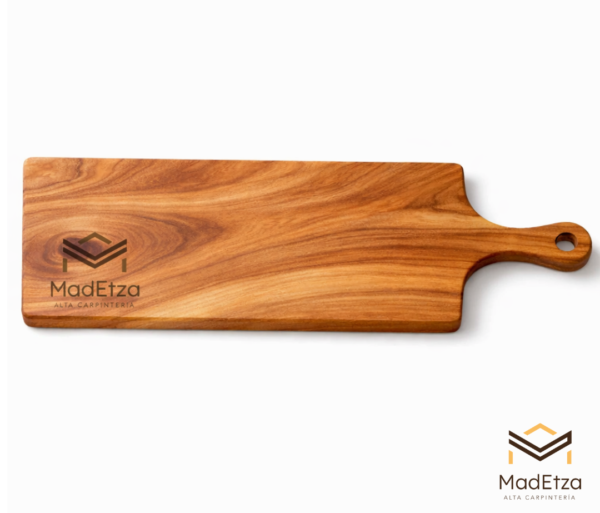 Tabla Parrillera con Mango de Parota 55x15 para Carne Asada | Madetza - Image 2