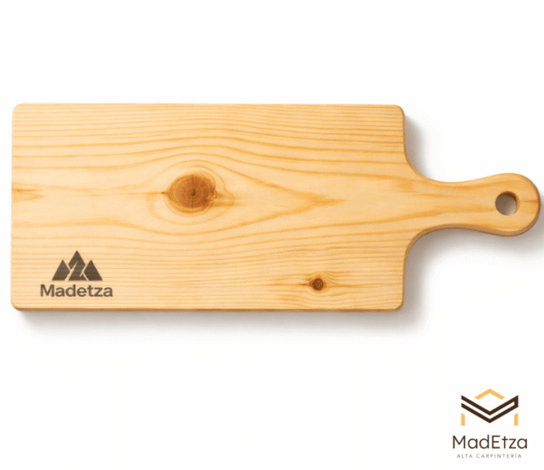 Tabla Parrillera con Mango de Pino 28x15 para Carne Asada | Madetza - Image 2