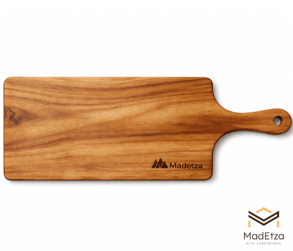 Tabla Parrillera con Mango de Teca 40x18 para Carne Asada | Madetza - Image 2
