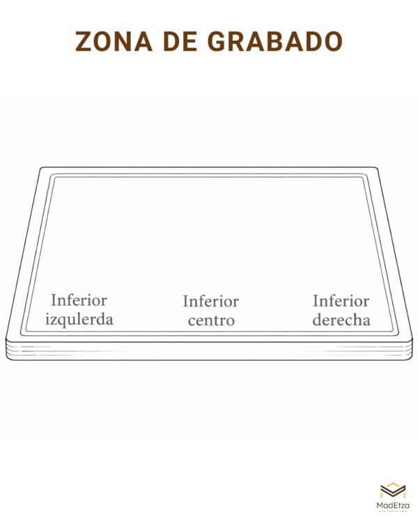 Tabla de Charcutería y Quesos de Teca 30x20 para Cocina y Asador | Madetza - Image 6