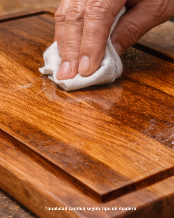 Tabla de Charcutería Personalizada de Parota y Encino 30x20 para Quesos | Madetza - Image 7