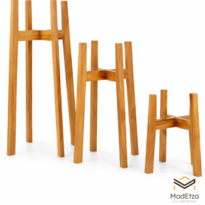 Kit de 3 Porta Macetas Encino – Alturas Escalonadas