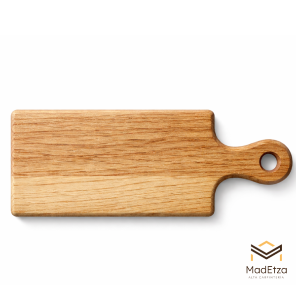 Tabla de Charcutería Personalizada de Encino 20x15 para Quesos y Carnes | Madetza