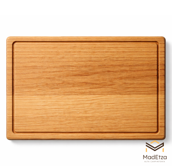 Tabla de Charcutería y Quesos de Encino 30x20 para Cocina y Asador | Madetza