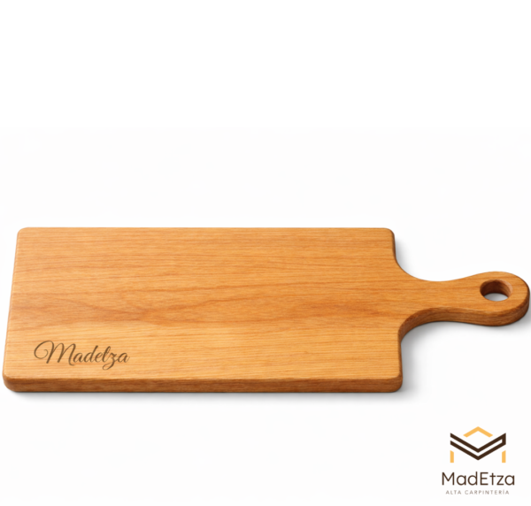 Tabla Parrillera con Mango de Encino 40x18 para Carne Asada | Madetza - Image 2