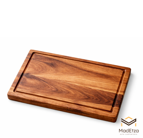 Tabla de Charcutería y Quesos de Parota 30x20 para Cocina y Asador | Madetza